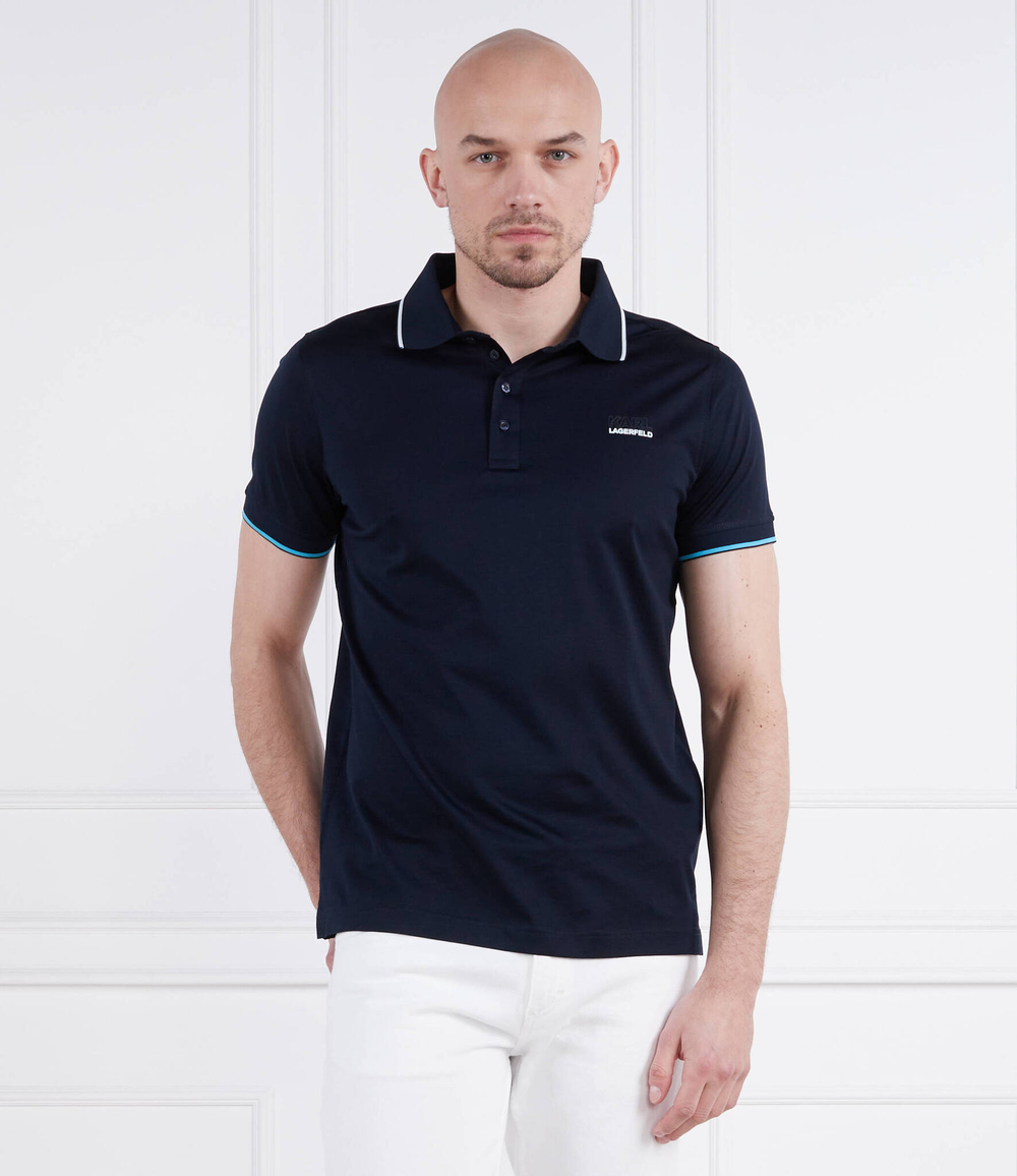 Поло Karl Lagerfeld - темно-синий(745002 532200)