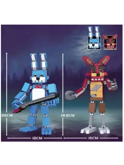 Конструктор 5 ночей с Фредди Фокси и Бонни 466 деталей