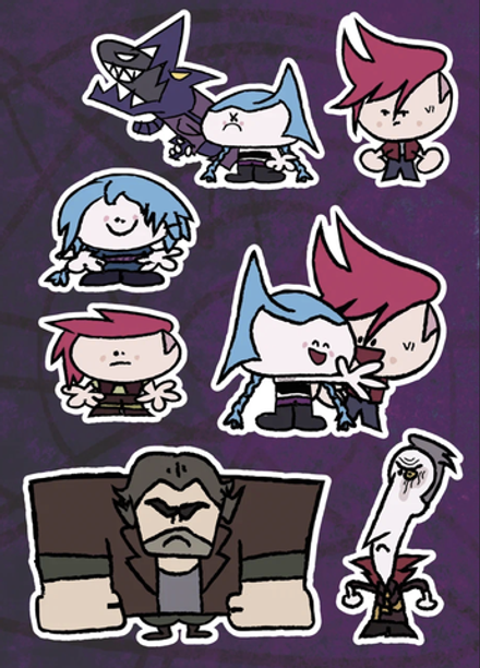 Фирменные Стикеры Аркейн №2