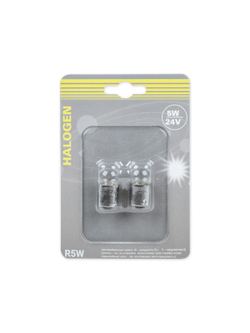 Лампа R5W 24v5w (BA15s) блистер- 2шт. GANZ GIP06075
