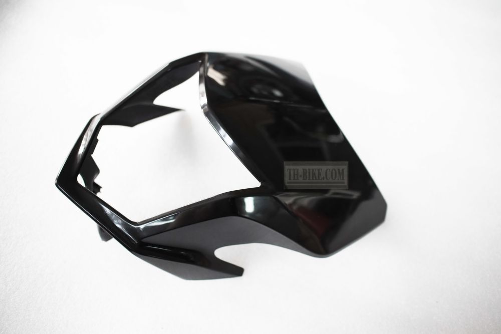 61301-KZZ-900ZC. VISOR FR. (NO LABEL). Honda CRF250L-M. NH1 Black