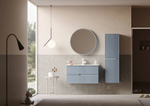 Тумба с раковиной Orka Moonlight 90 5001501 подвесная Голубая матовая