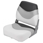 Сиденье "Premium", белое с серым (10251891)