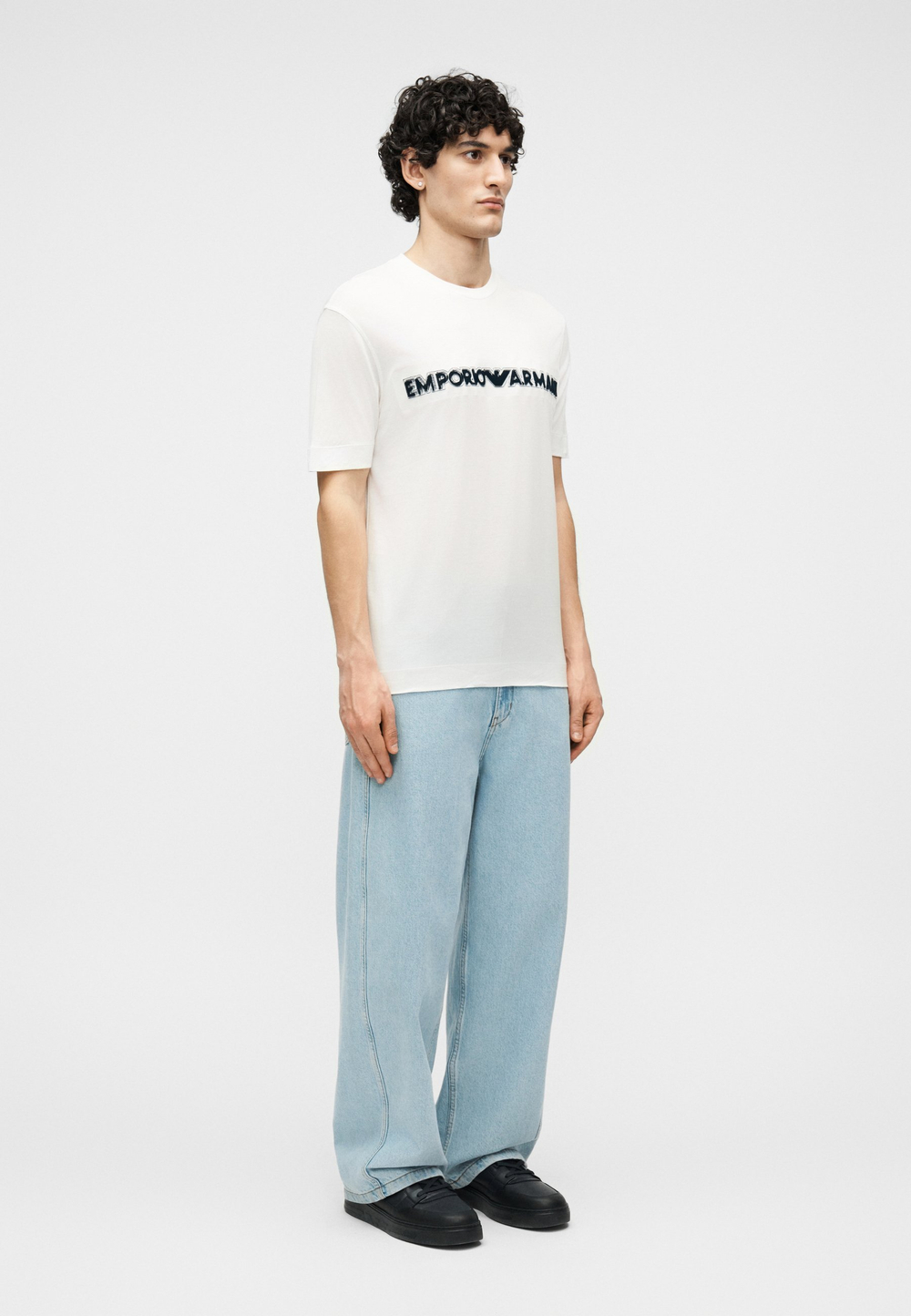 Emporio Armani Футболка с принтом - Белый