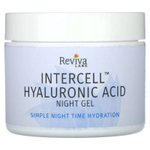 Reviva Labs, InterCell, гиалуроновая кислота, ночной гель, 55 г (2,0 унции)