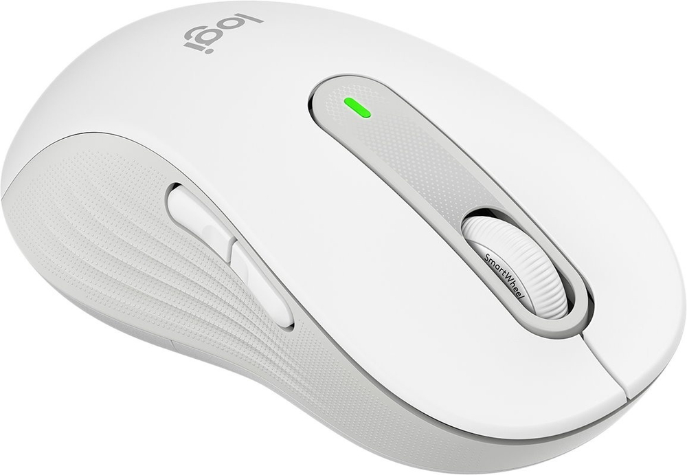 Мышь Logitech Signature M650 L Left белый