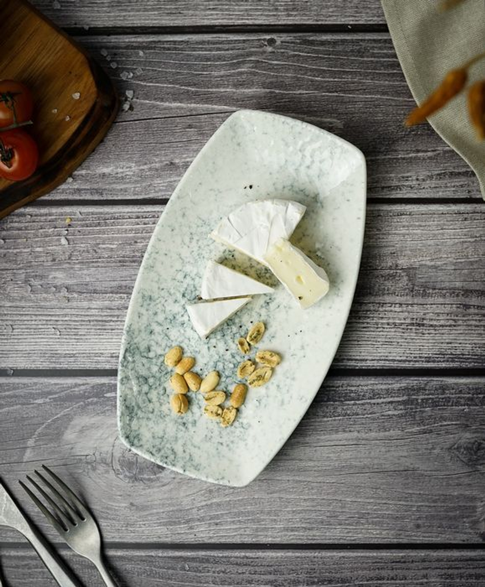 Тарелка прямоугольная 19 CM SMOKY