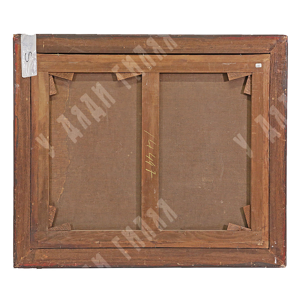 Алекс де Андре. Искушение Св. Антония шампанским. Холст, масло. Европа. Перв. четв. XX в.