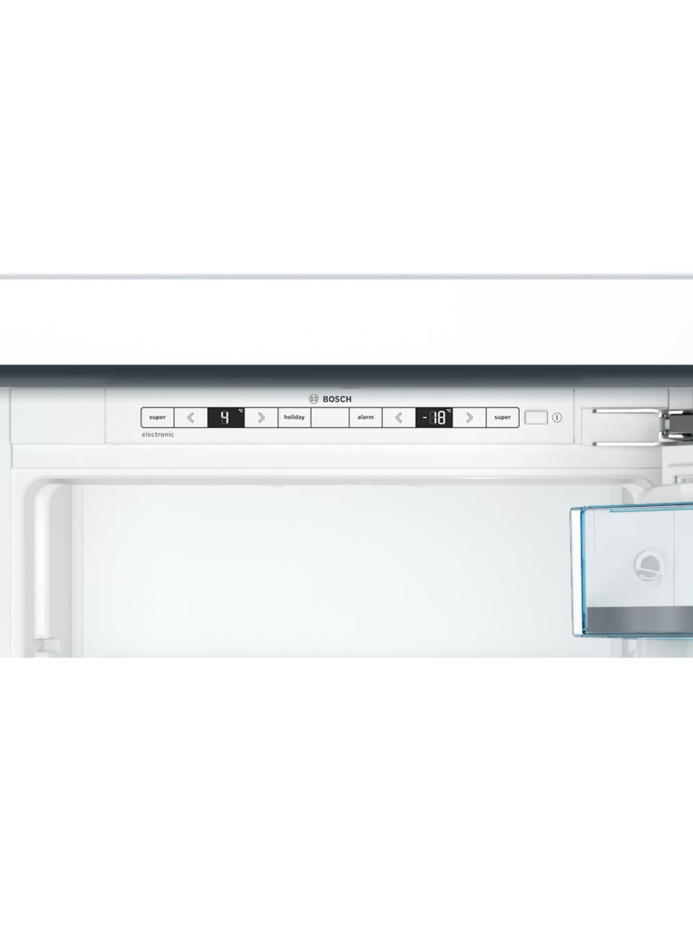 Встраиваемый холодильник Bosch KIS87AF30U, двухкамерный, А++, 209 л, морозилка 61 л, белый