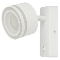 Светильник настенный ЭРА WL49 WH GX53 IP20 белый