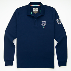 Поло с длинным рукавом "Aeronautica Militare"