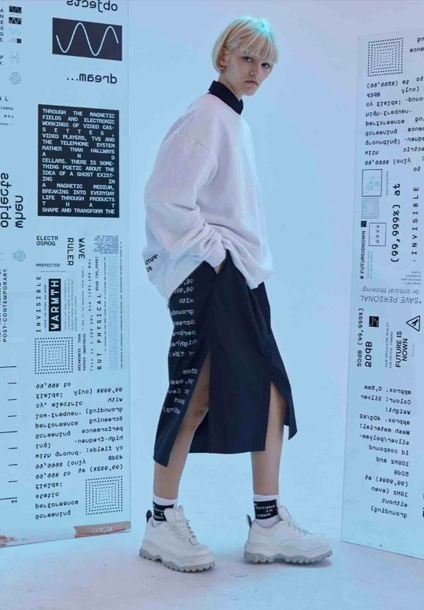 Толстовка Futureisnown Route manager #1 Белая - фото 19