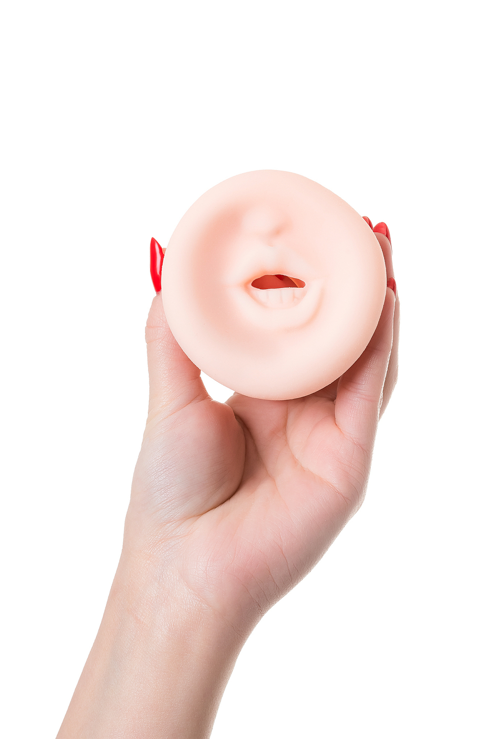 Насадка на помпу Sexus Men ротик телесная 7,5 см