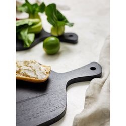 Доска сервировочная Rubris, 23х70 см, черная