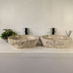 Раковина из мрамора ПАРА! Erozy Cream EM-62657 56*46*15 123