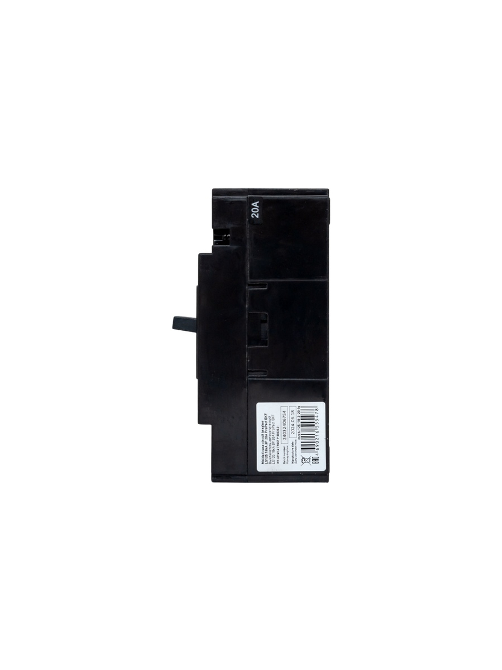 Выключатель автоматический 3п 20А 18кА LS125 ProPact EKF mccb-125-18-3-20-ls