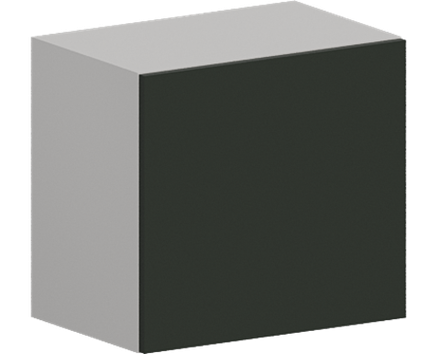 Кухня Модуль ШВГ 509 Ликата / Насыщенно-зеленый