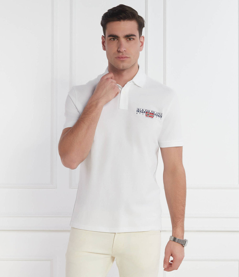 Поло E-AYLMER Napapijri - белый(NP0A4HTN)