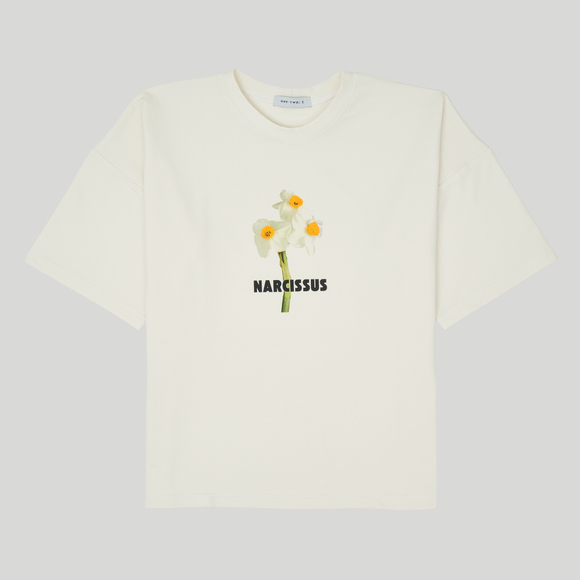 T-shirt NARCISSUS Coconut Milk