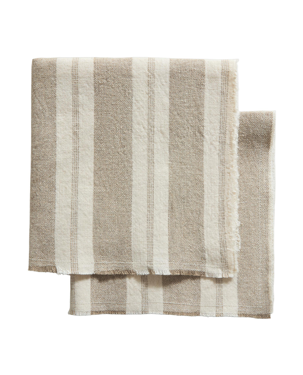 Zara Home столовая салфетка из льна, узор в полоску, 45 45 см (комплект 2 шт.)