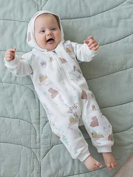 Комбинезон с капюшоном "Тайга" утепленный 0+