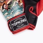 Боксёрские перчатки Top King Boxing Culture black/red TKBGCT-SL-2C3