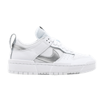 Кроссовки Nike Dunk Low Disrupt "White Silver" (Женская размерная сетка)