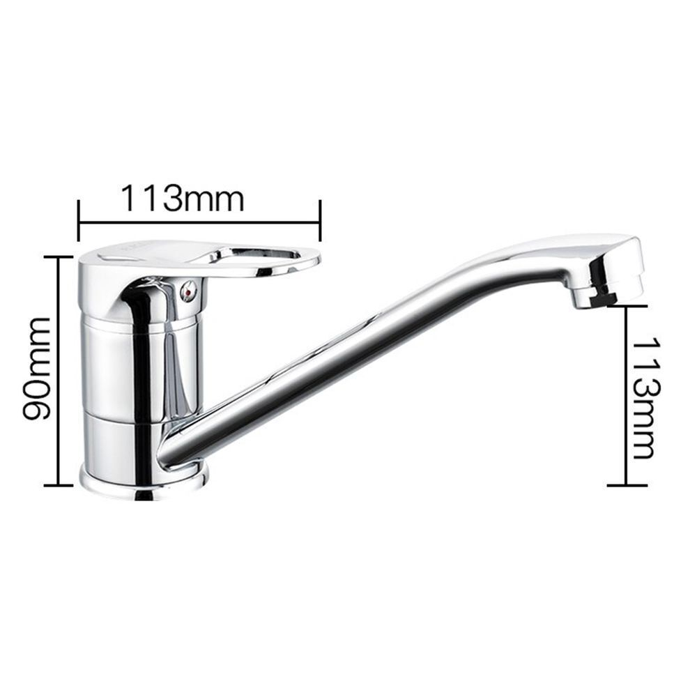 Смеситель для кухни, Frud, с картриджем, хром, R49104