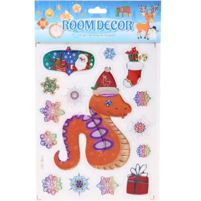 Набор наклеек «Змейки» 15*25 см, микс