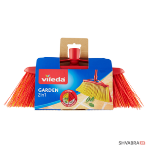 Щетка для улицы Виледа  2в1 Гарден с телескопической ручкой (Vileda Garden 2in1)