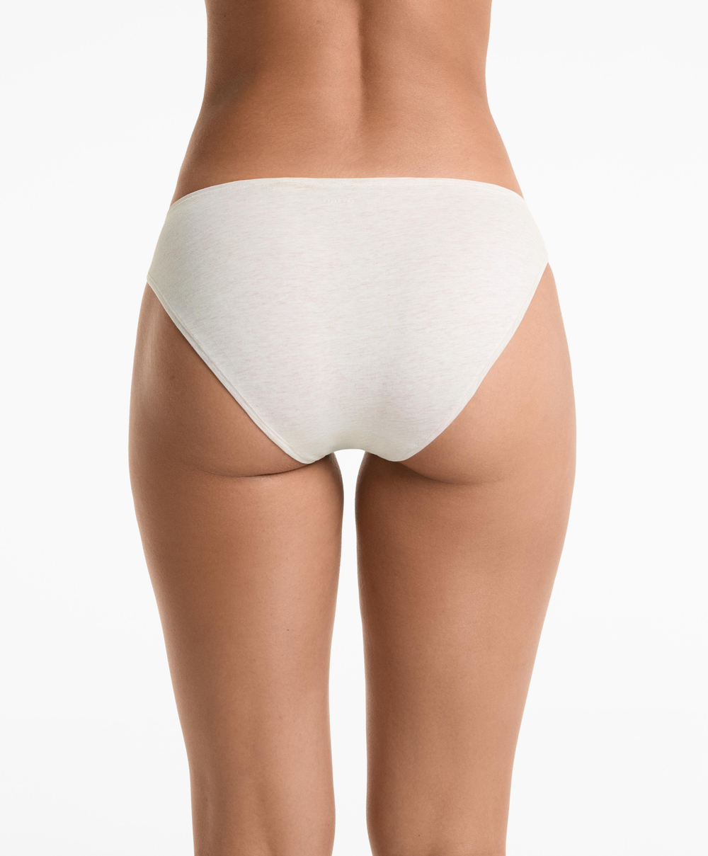 OYSHO Набор из 5 пар классических трусов из хлопковой смеси, зеленый