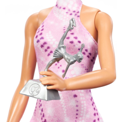 Barbie - Кукла для фигурного катания HRG37 / артикул   DVF50 HRG37  / GTIN 194735176038
