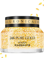 Крем-гель для лица Venzen 24K Pure Gold Niacinamide Repair Cream омолаживающий с ниацинамидом, гиалуроновой кислотой и коллоидным золотом 50 г