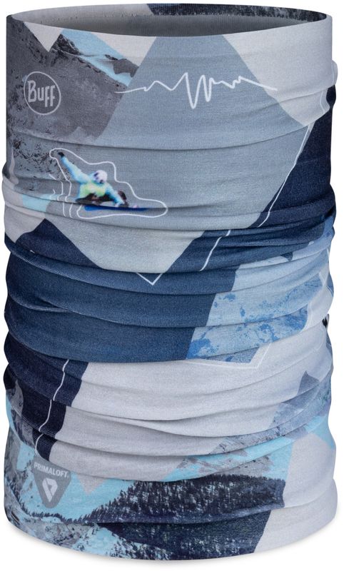 Тонкая зимняя бандана-труба Buff Thermonet Synth Blue Фото 1