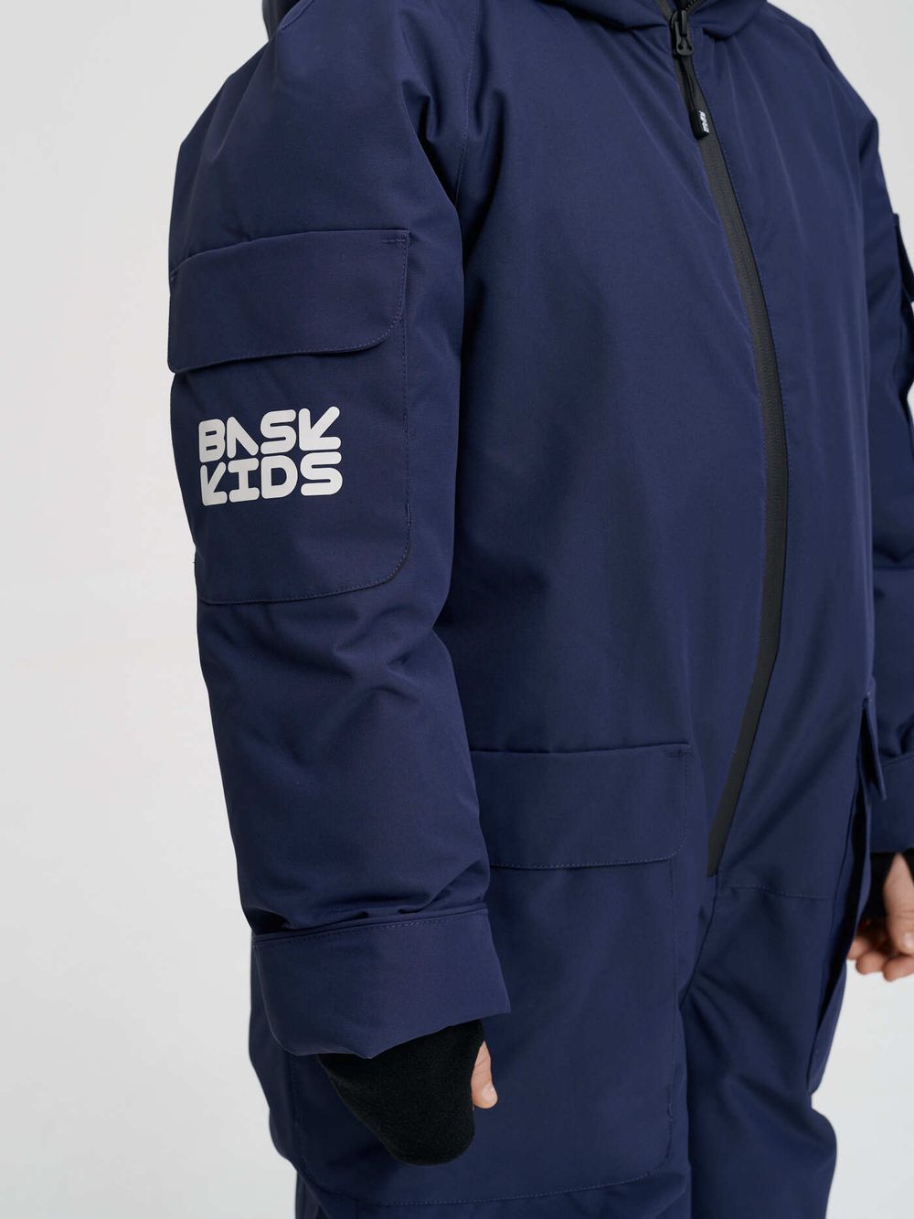 Комбинезон детский пуховый BASK kids YETI синий