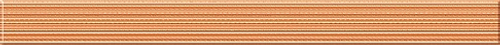 Sunrise оранжевый 440*40 SU7H421 спецэлемент стеклянный