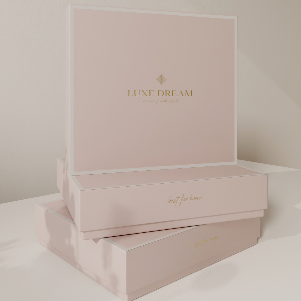 Постельное белье 2 спальное евро Luxe Dream бордовое