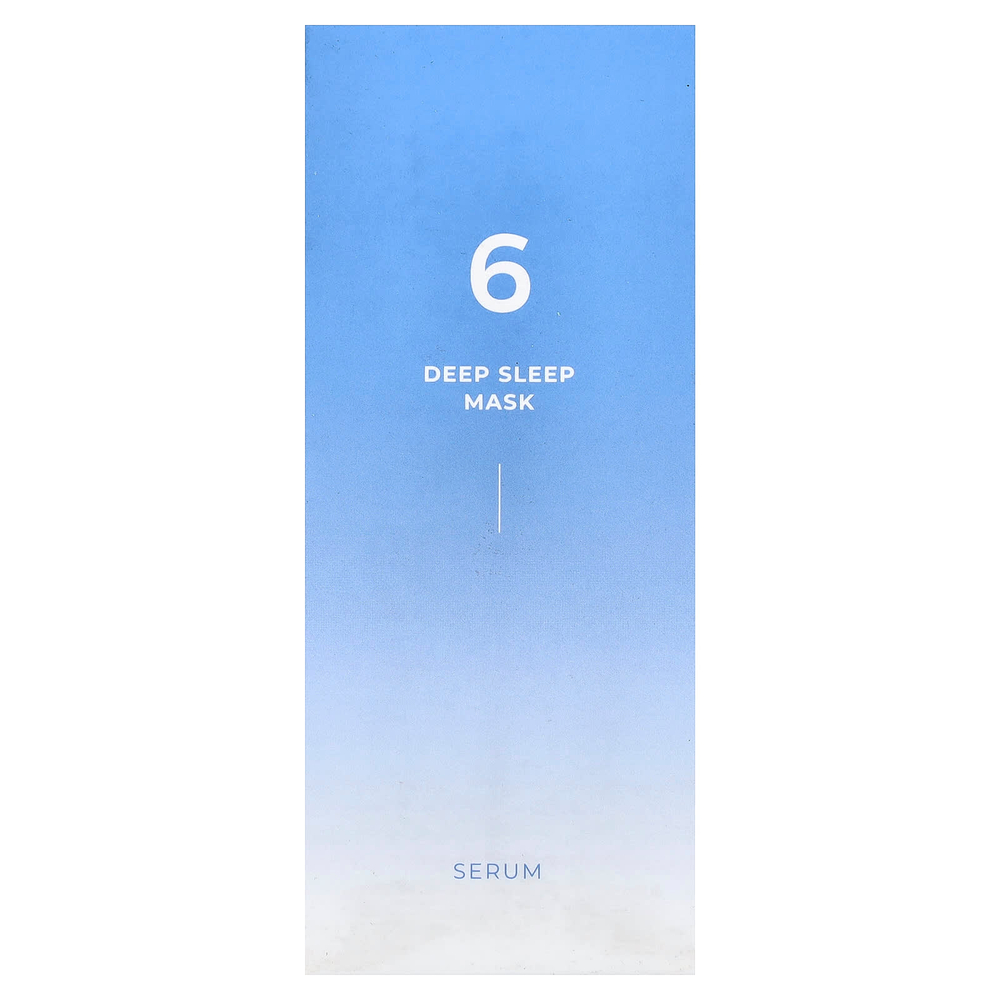 Numbuzin, № 6, маска-маска для глубокого сна, 50 мл (1,69 жидк. унц.)