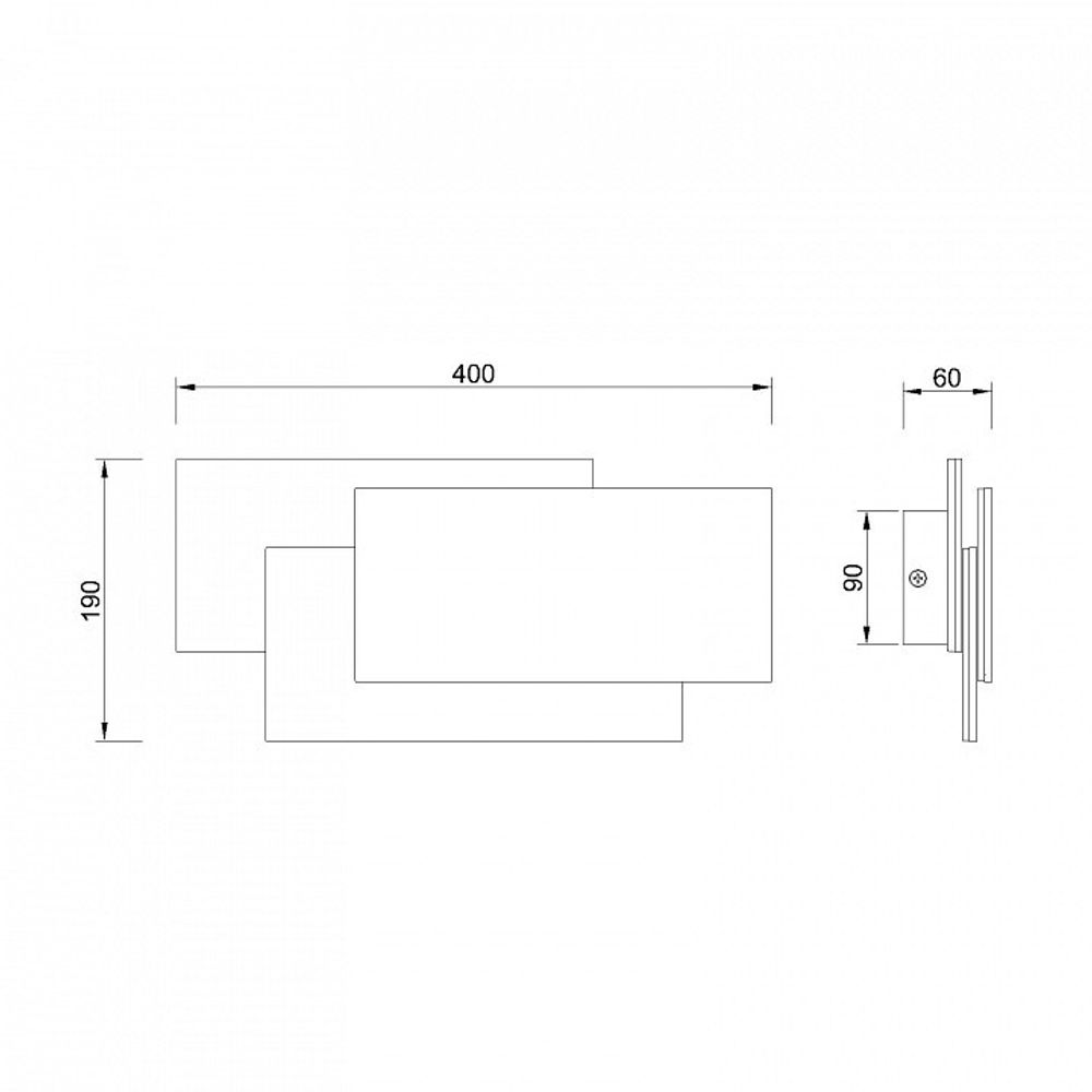 Накладной светильник Mantra Tahiti 8088
