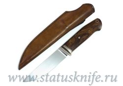 Нож авторский S125V Мокуме мельхиор ironwoodфотография - 7