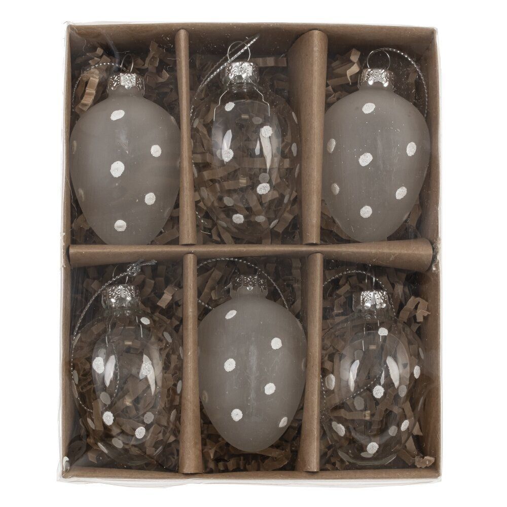 GAEM Набор из 6-ти изделий декоративных подвесных "Яйцо пасхальное" (4*6), L13 W16 H4 см