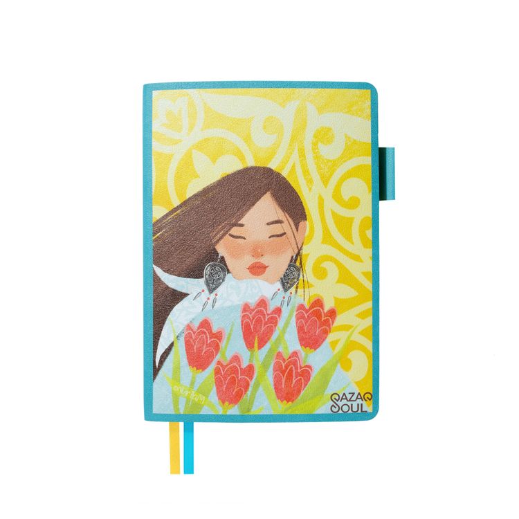 Блокнот QAZAQ SOUL Тюльпан