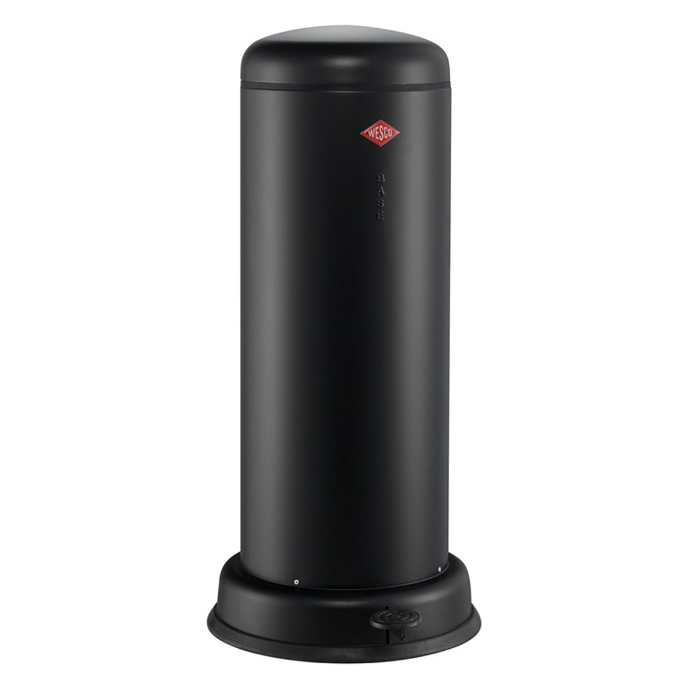 Ведро для мусора 30л Wesco Big Baseboy матовое черное