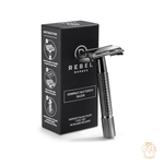 Бритвенный станок REBEL BARBER Compact Midnight Black T-образный