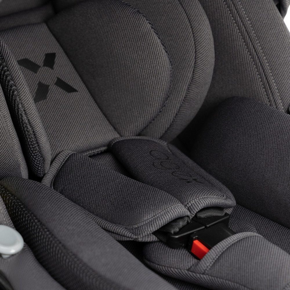 Коляска Agex Life 3 в 1 матовая рама с автокреслом i-Team ATG080 Grey ALB583 Black (Черный)