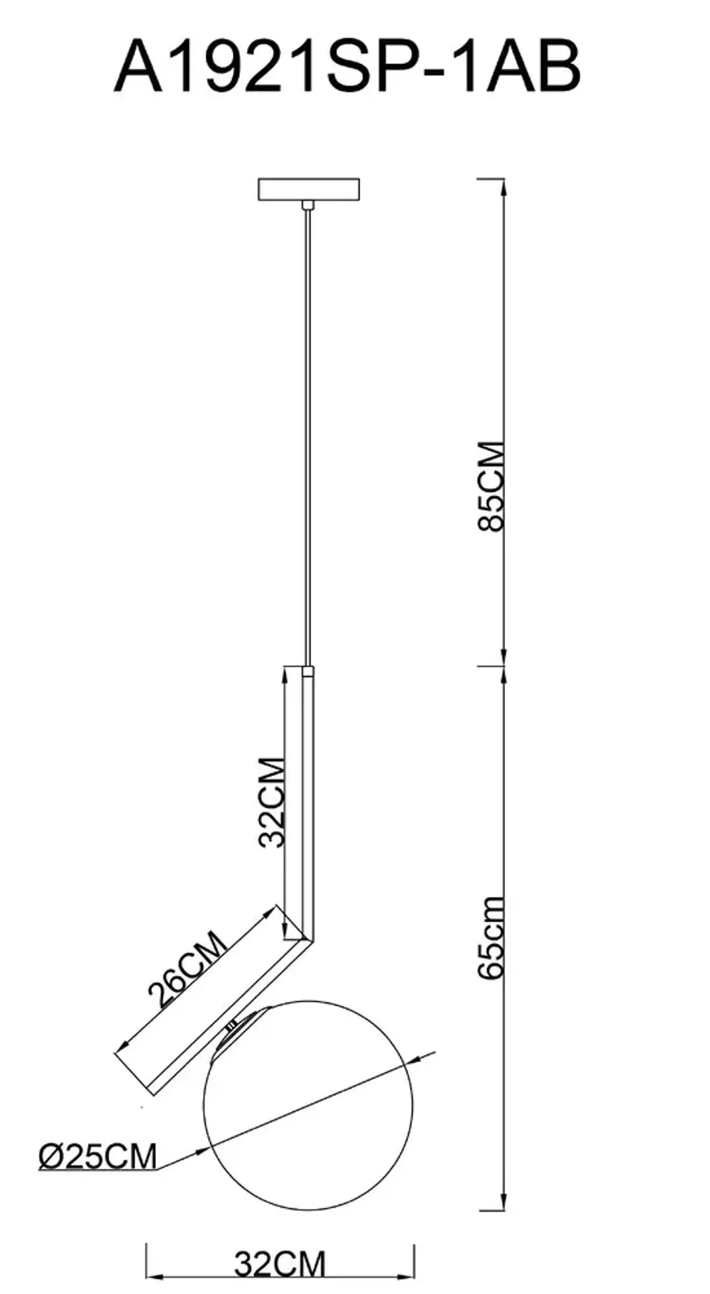 Подвесной светильник Arte Lamp
