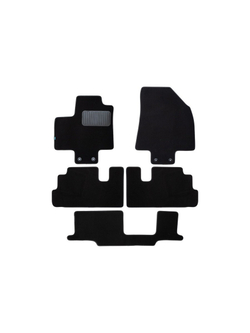 Коврики в салон для INFINITI QX60 (II) 2021- внедорожник 5 дв., 8 мест, 5 шт (текстиль) арт.KLEVER0307601622110KH