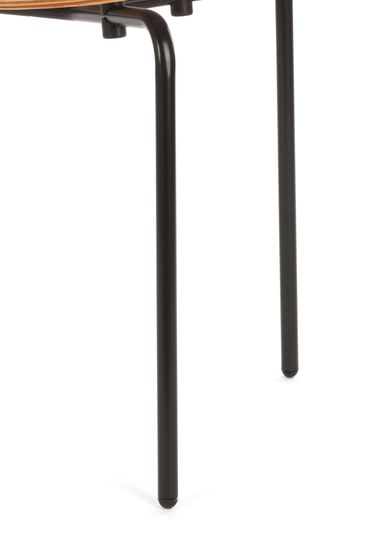 Стул металлический с деревянным сиденьем и спинкой CH88 Wood