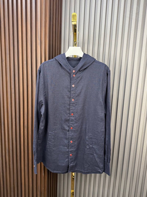 Рубашка с капюшоном Kiton