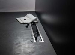 Душевой лоток Pestan Confluo Premium Line 300 Black Glass